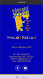 Mobile Screenshot of heraldschool.ca